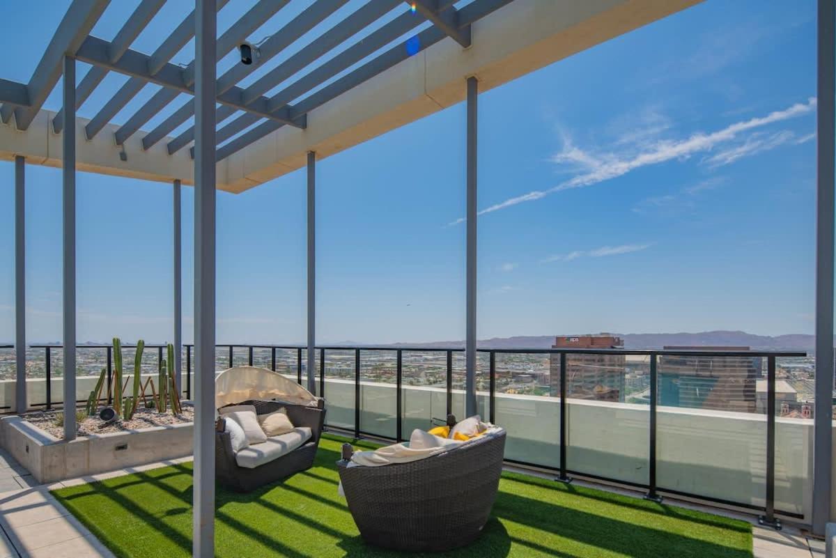 Detailed 2Bd, Highrise Dt, Pool, Gym, Parking, Sleeps 8 Appartement Phoenix Buitenkant foto