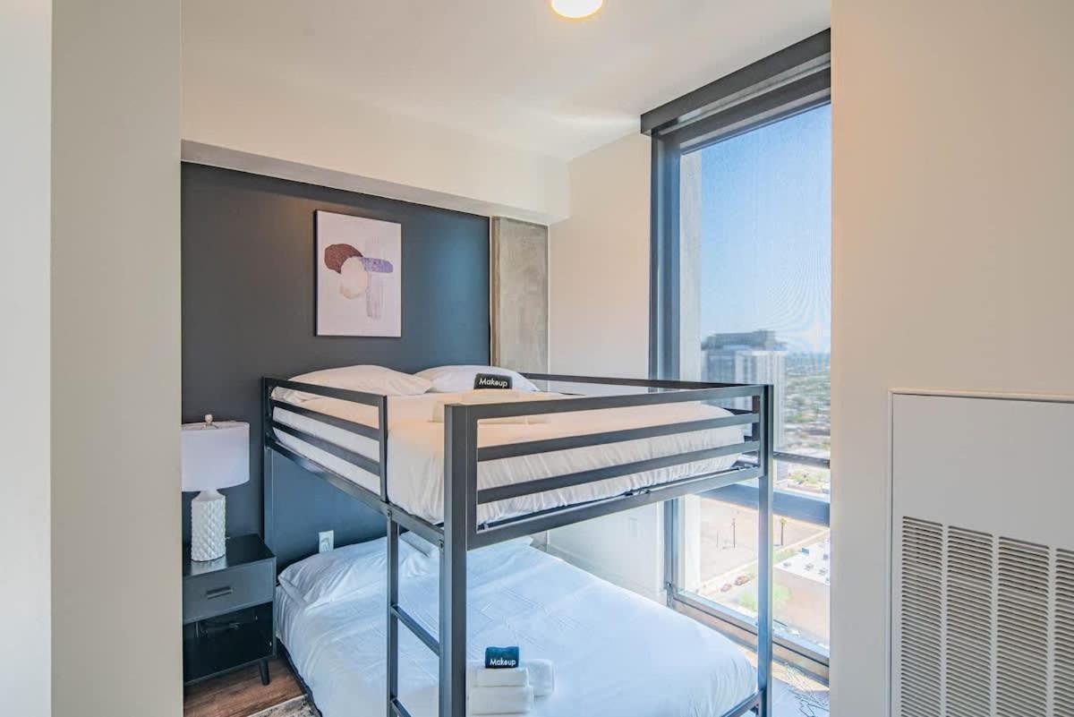 Detailed 2Bd, Highrise Dt, Pool, Gym, Parking, Sleeps 8 Appartement Phoenix Buitenkant foto