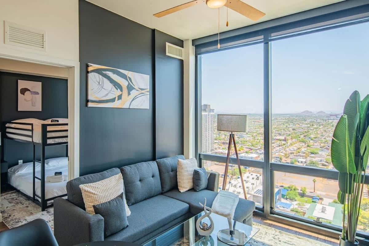 Detailed 2Bd, Highrise Dt, Pool, Gym, Parking, Sleeps 8 Appartement Phoenix Buitenkant foto