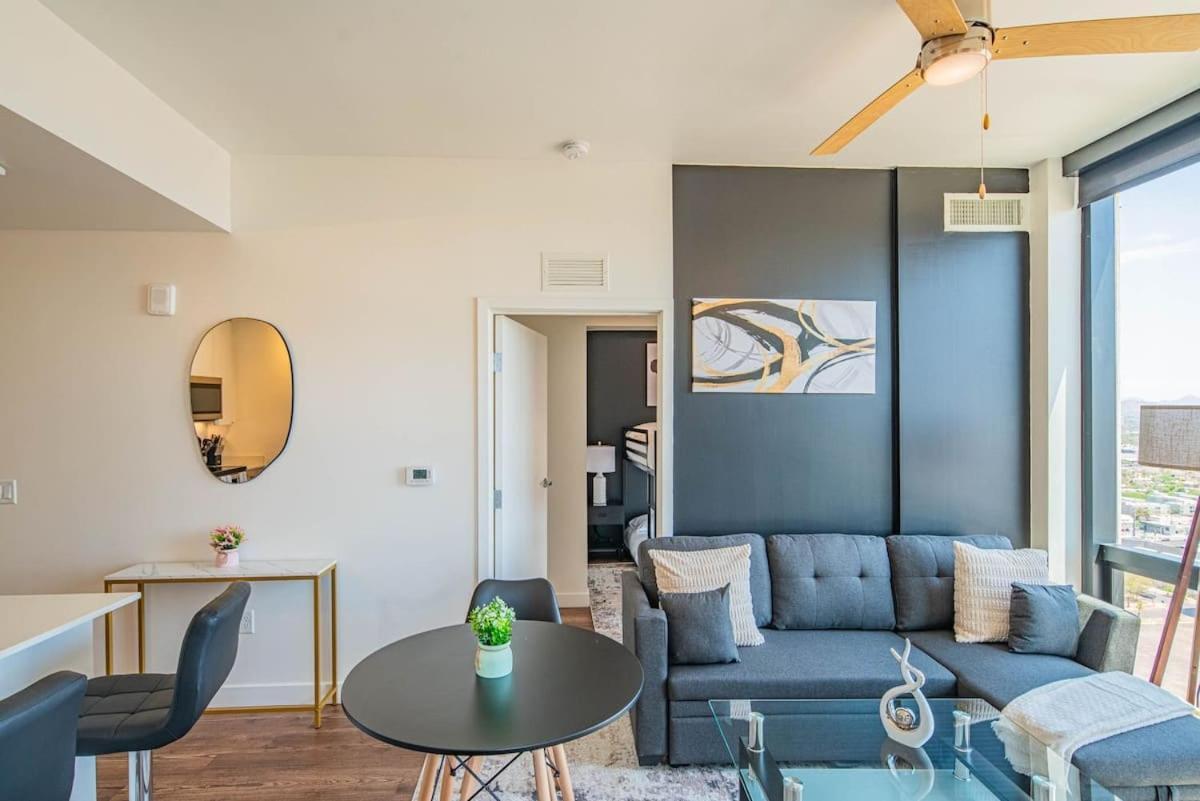 Detailed 2Bd, Highrise Dt, Pool, Gym, Parking, Sleeps 8 Appartement Phoenix Buitenkant foto