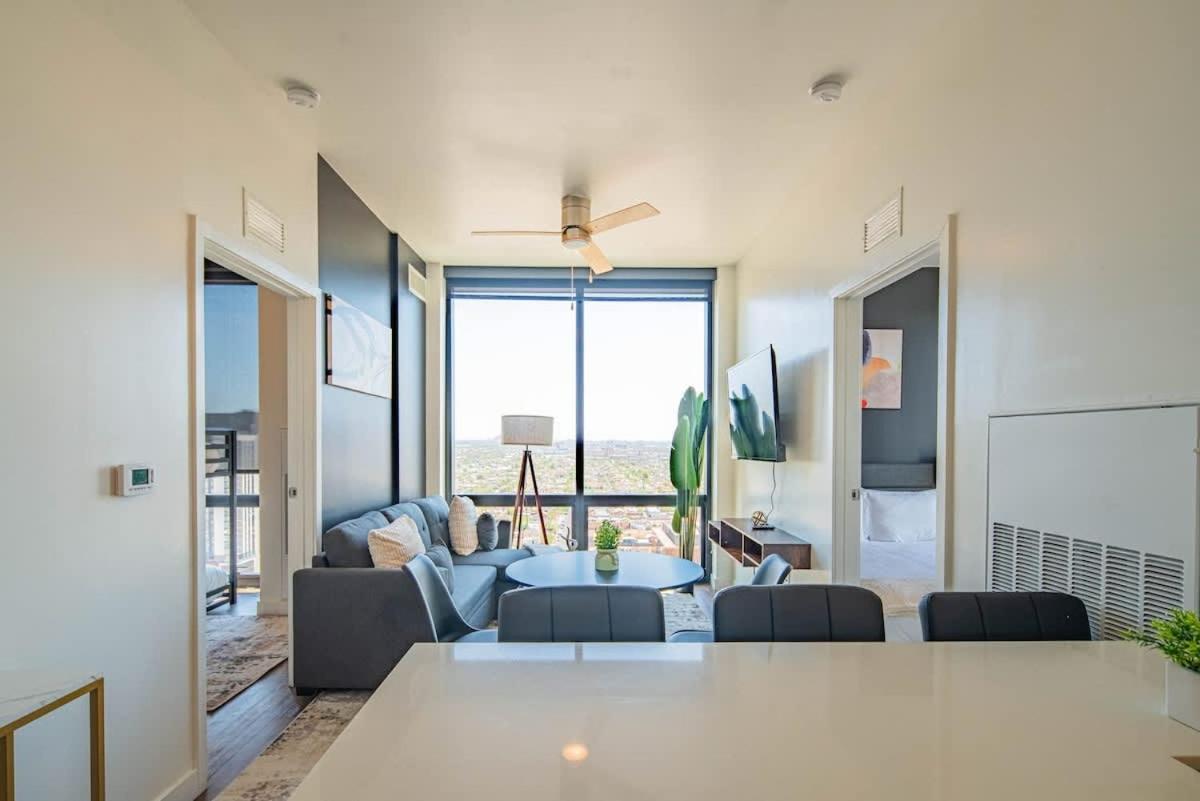 Detailed 2Bd, Highrise Dt, Pool, Gym, Parking, Sleeps 8 Appartement Phoenix Buitenkant foto