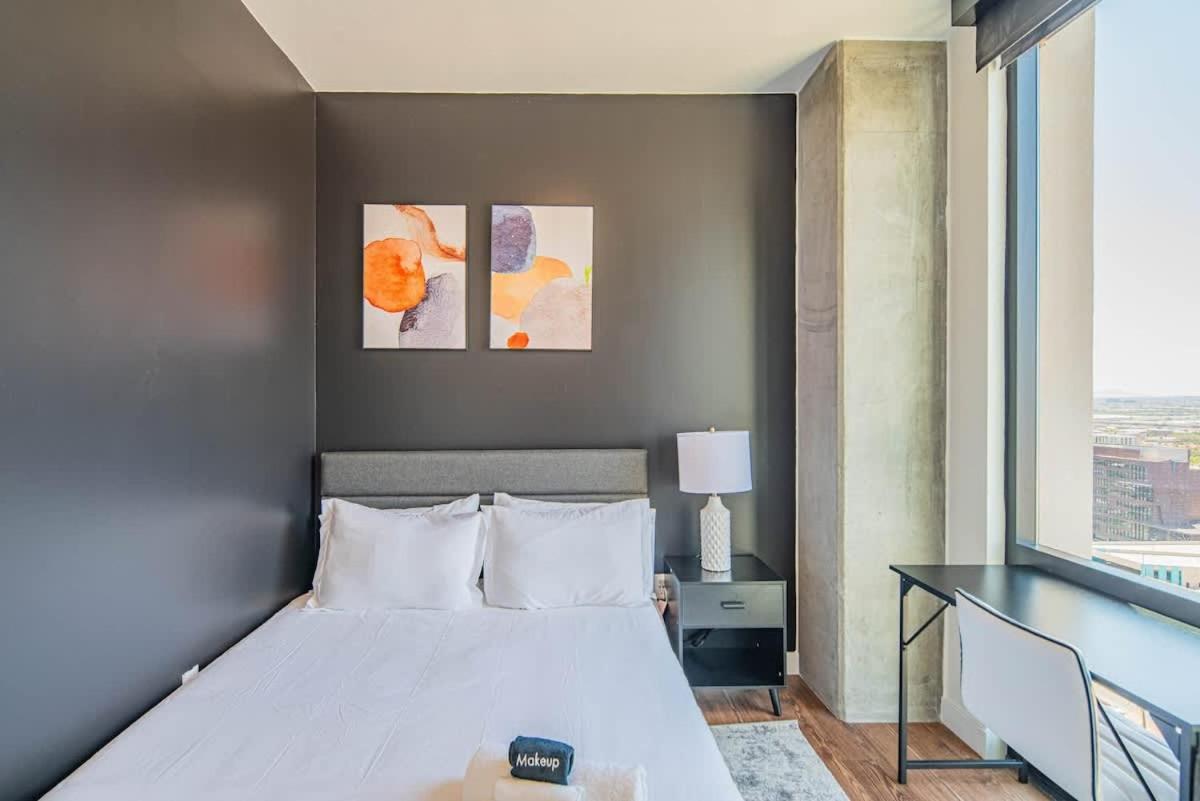 Detailed 2Bd, Highrise Dt, Pool, Gym, Parking, Sleeps 8 Appartement Phoenix Buitenkant foto